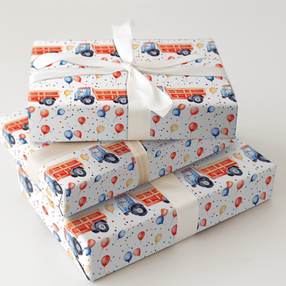 Built for Fun - Wrapping Paper - Aspen & Arlo