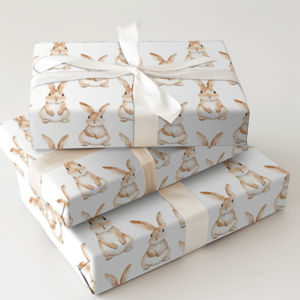 Bunny Love - Wrapping Paper - Aspen & Arlo
