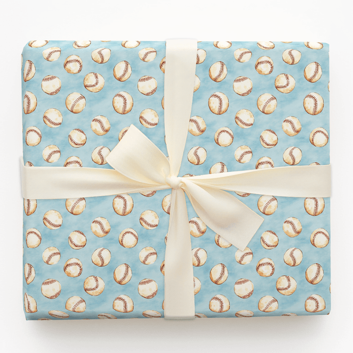 Call to the Bullpen - Wrapping Paper - Aspen & Arlo