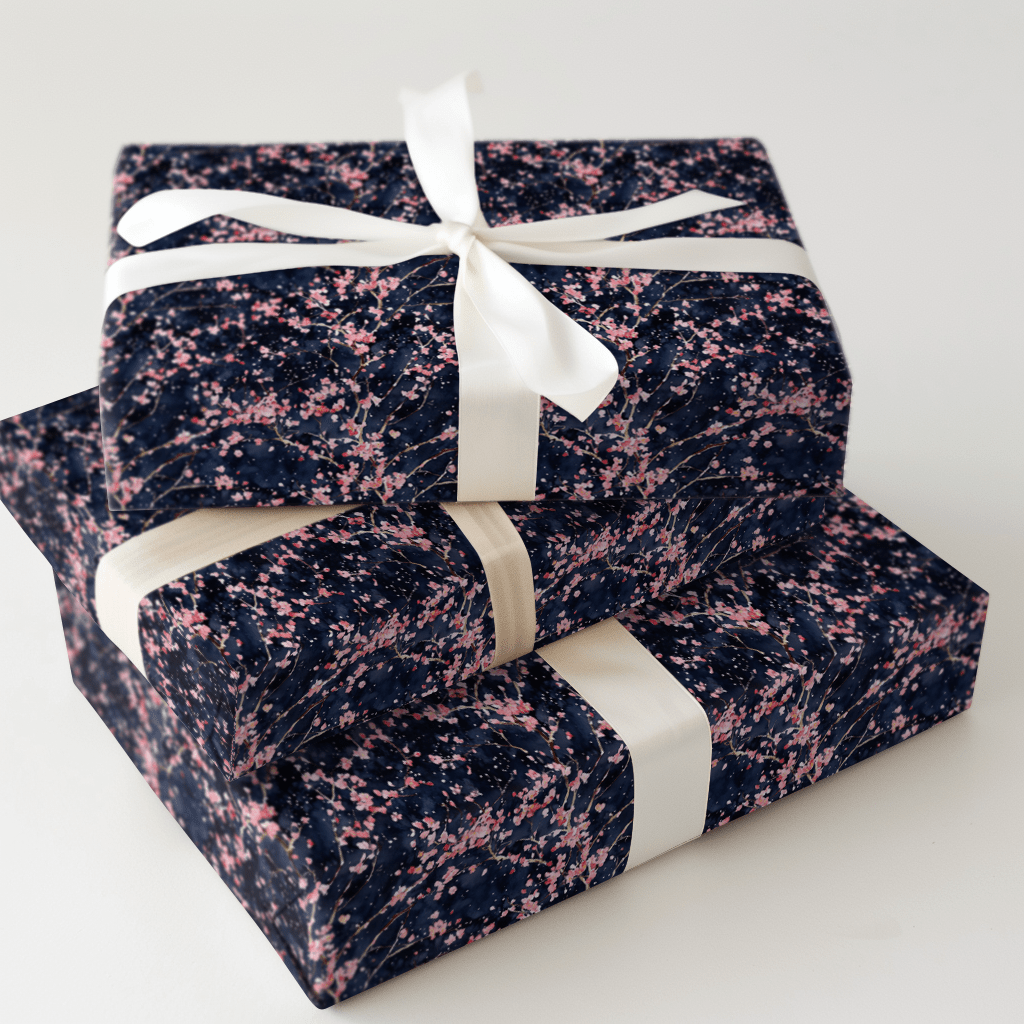 Came for the Cherry Blossoms - Wrapping Paper - Aspen & Arlo