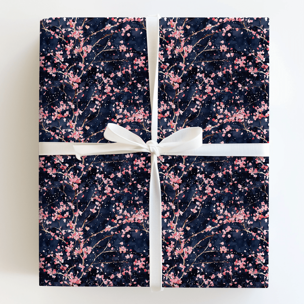 Came for the Cherry Blossoms - Wrapping Paper - Aspen & Arlo