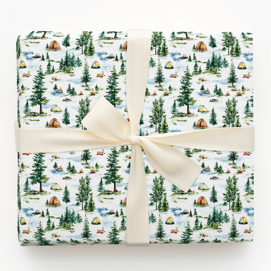 Campsite Chill - Wrapping Paper - Aspen & Arlo