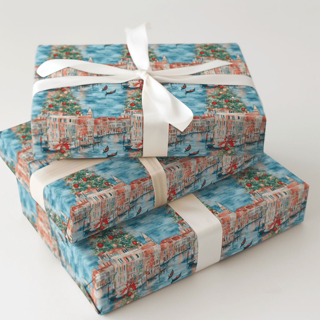 Canal Glow - Wrapping Paper - Aspen & Arlo