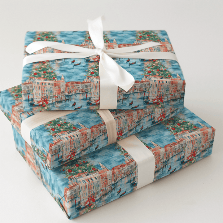 Canal Glow - Wrapping Paper - Aspen & Arlo