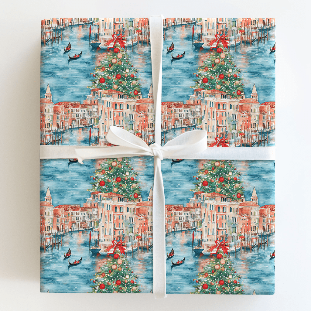 Canal Glow - Wrapping Paper - Aspen & Arlo