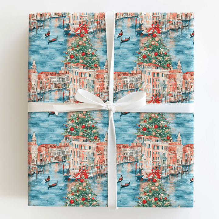 Canal Glow - Wrapping Paper - Aspen & Arlo