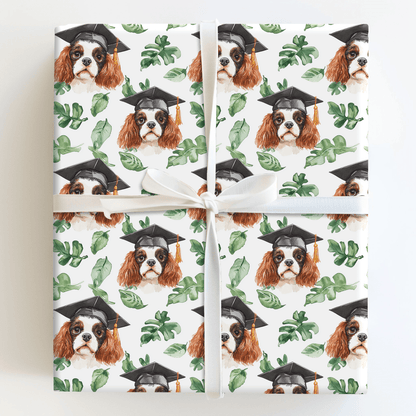 Cavalier King Charles Graduate - Wrapping Paper - Aspen & Arlo