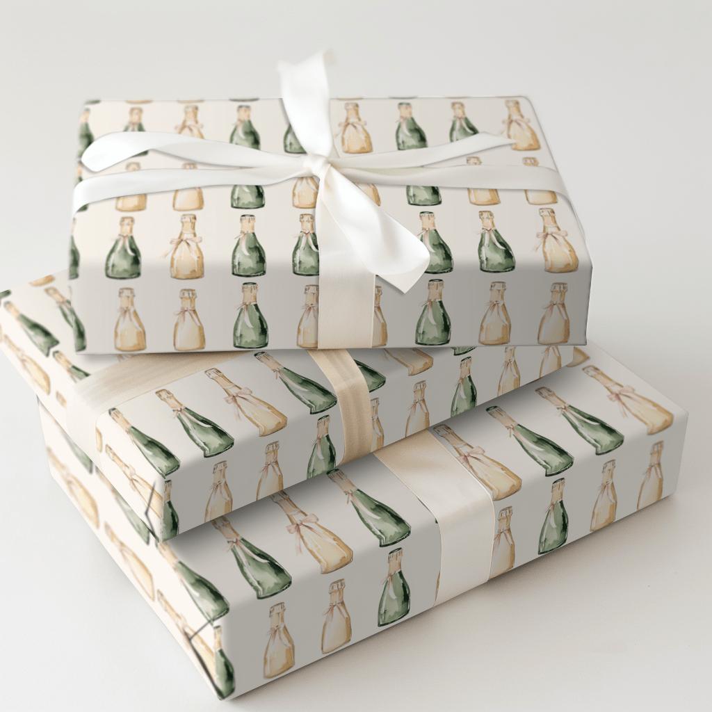 Champagne Veil - Wrapping Paper - Aspen & Arlo