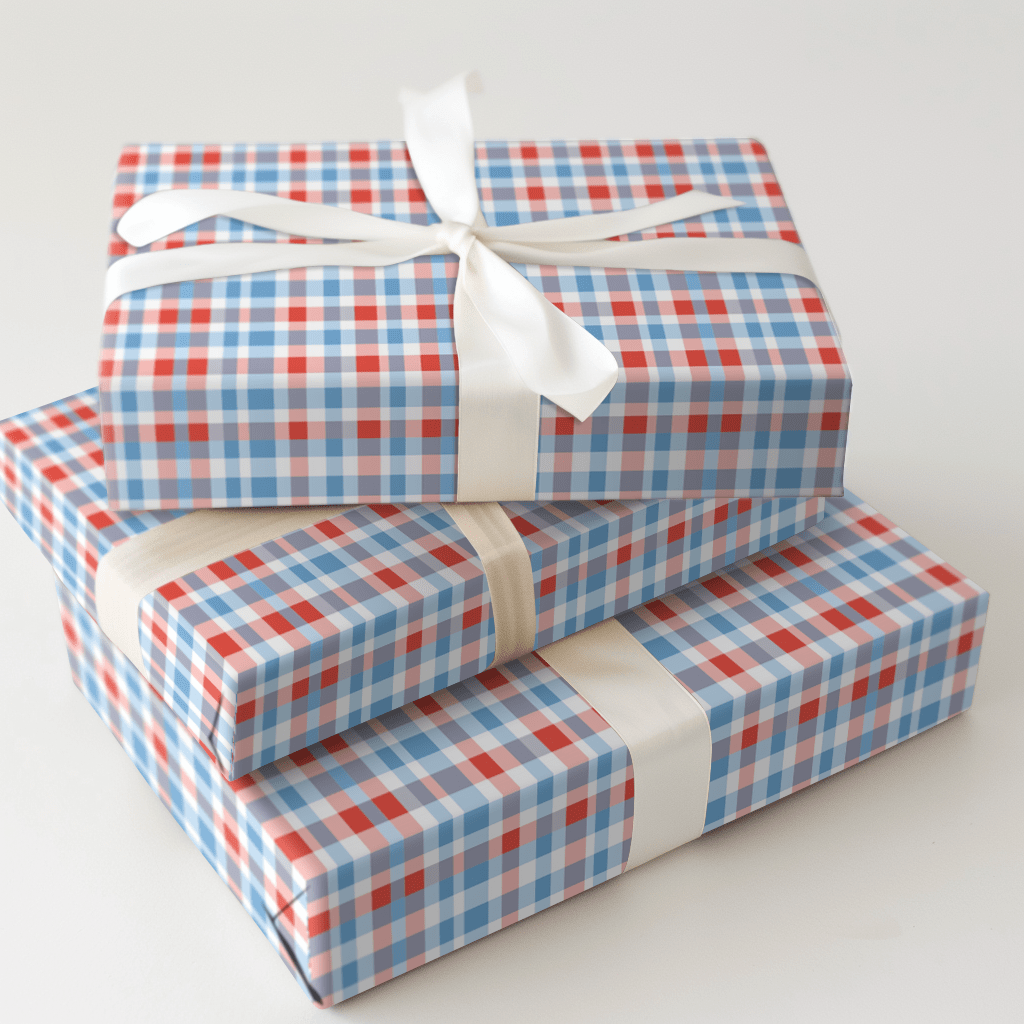 Checked Out - Wrapping Paper - Aspen & Arlo