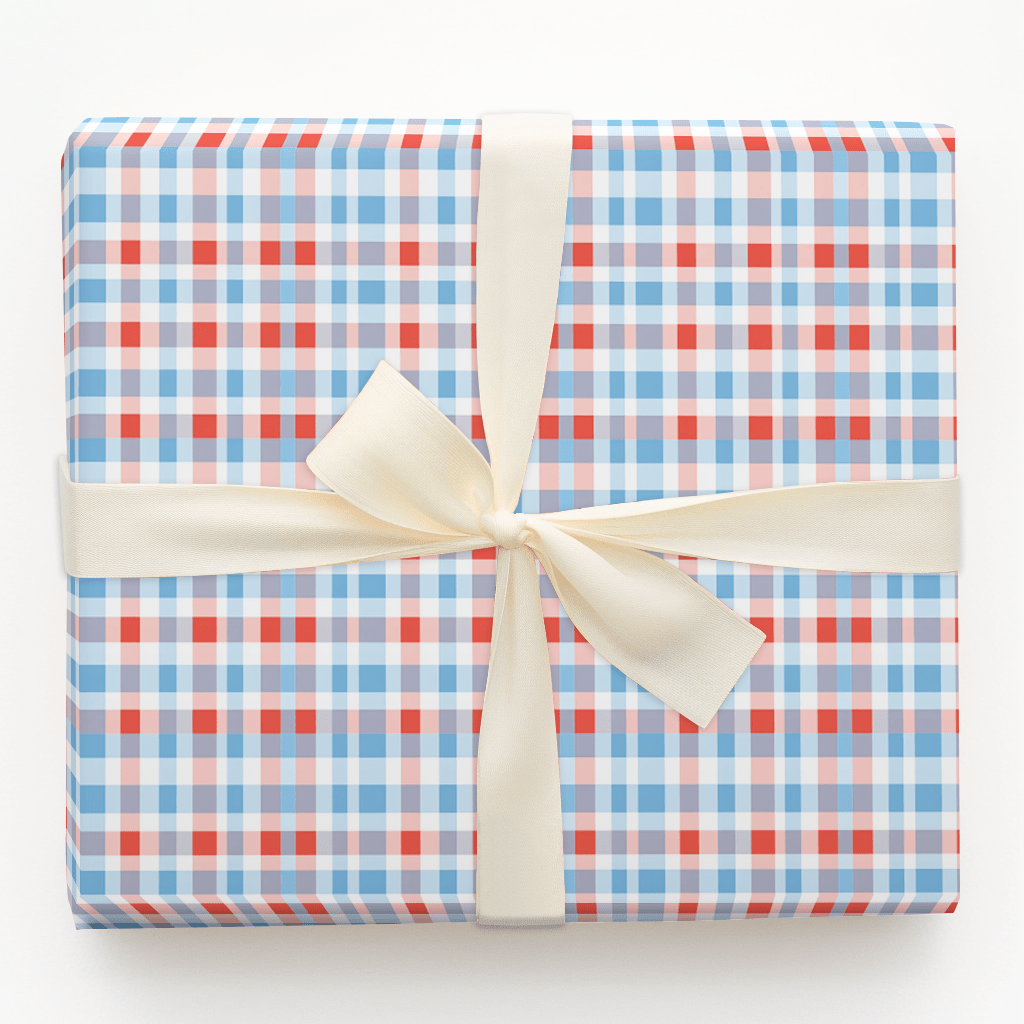 Checked Out - Wrapping Paper - Aspen & Arlo