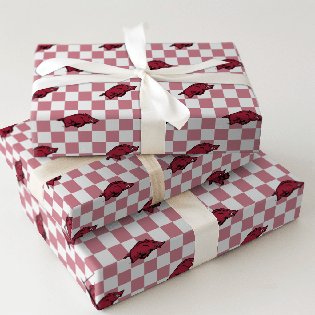 Checked in Arkansas - Wrapping Paper - Aspen & Arlo
