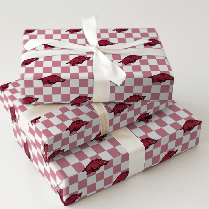 Checked in Arkansas - Wrapping Paper - Aspen & Arlo