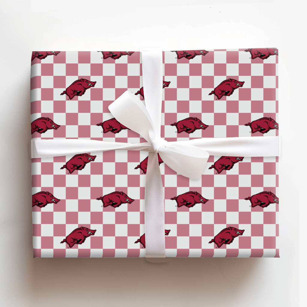 Checked in Arkansas - Wrapping Paper - Aspen & Arlo