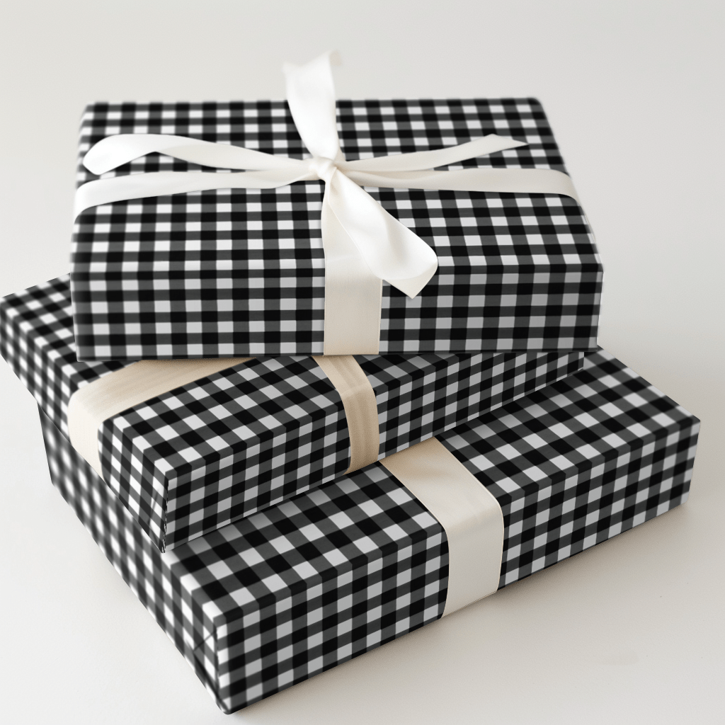 Checkered Days - Wrapping Paper - Aspen & Arlo