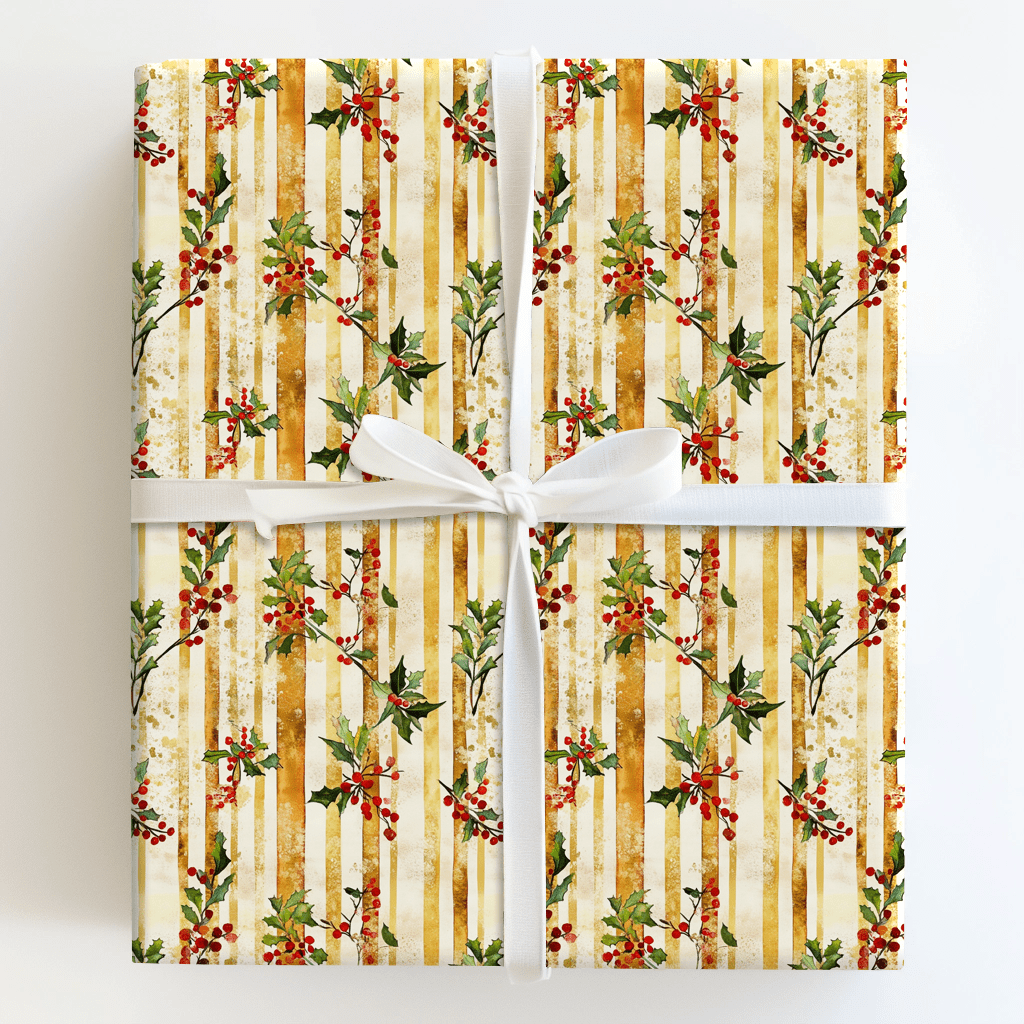 Checking It Stripes - Wrapping Paper - Aspen & Arlo