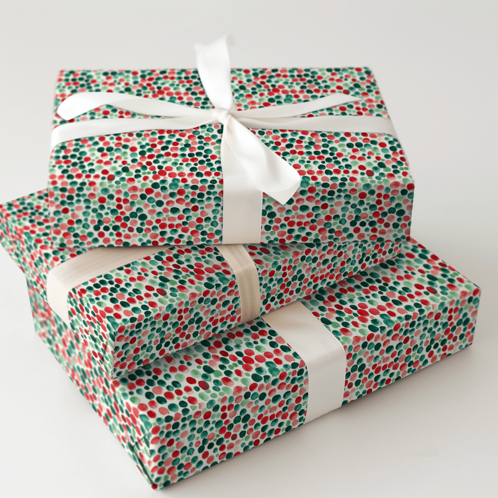 Christmas Confetti - Wrapping Paper - Aspen & Arlo