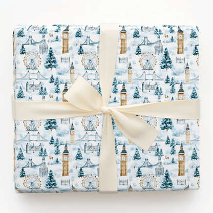 Christmas In London - Wrapping Paper - Aspen & Arlo
