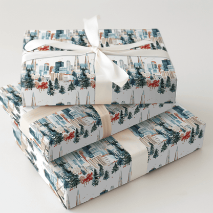 Christmas in the Bay Area - Wrapping Paper - Aspen & Arlo