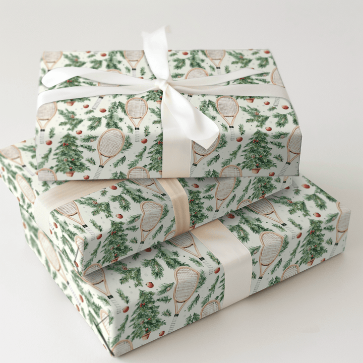 Christmas on the Court - Wrapping Paper - Aspen & Arlo