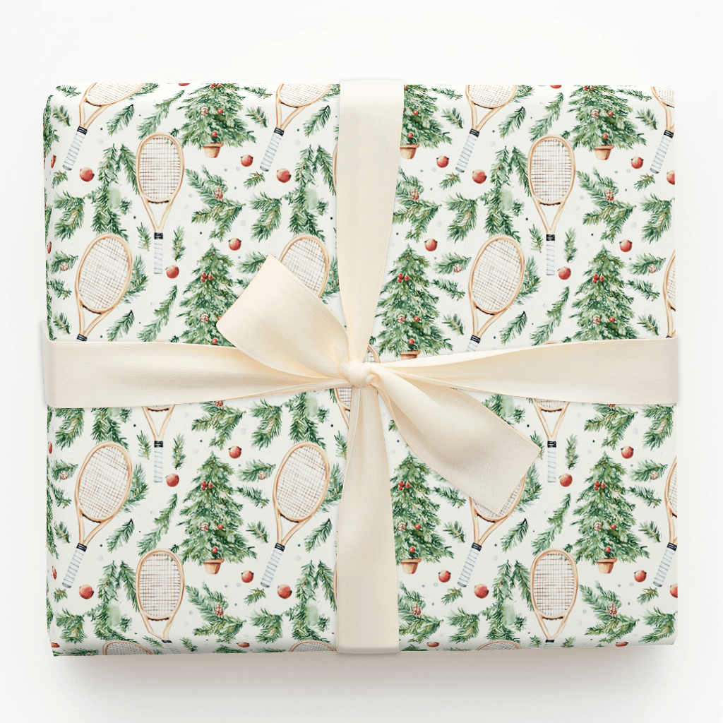 Christmas on the Court - Wrapping Paper - Aspen & Arlo