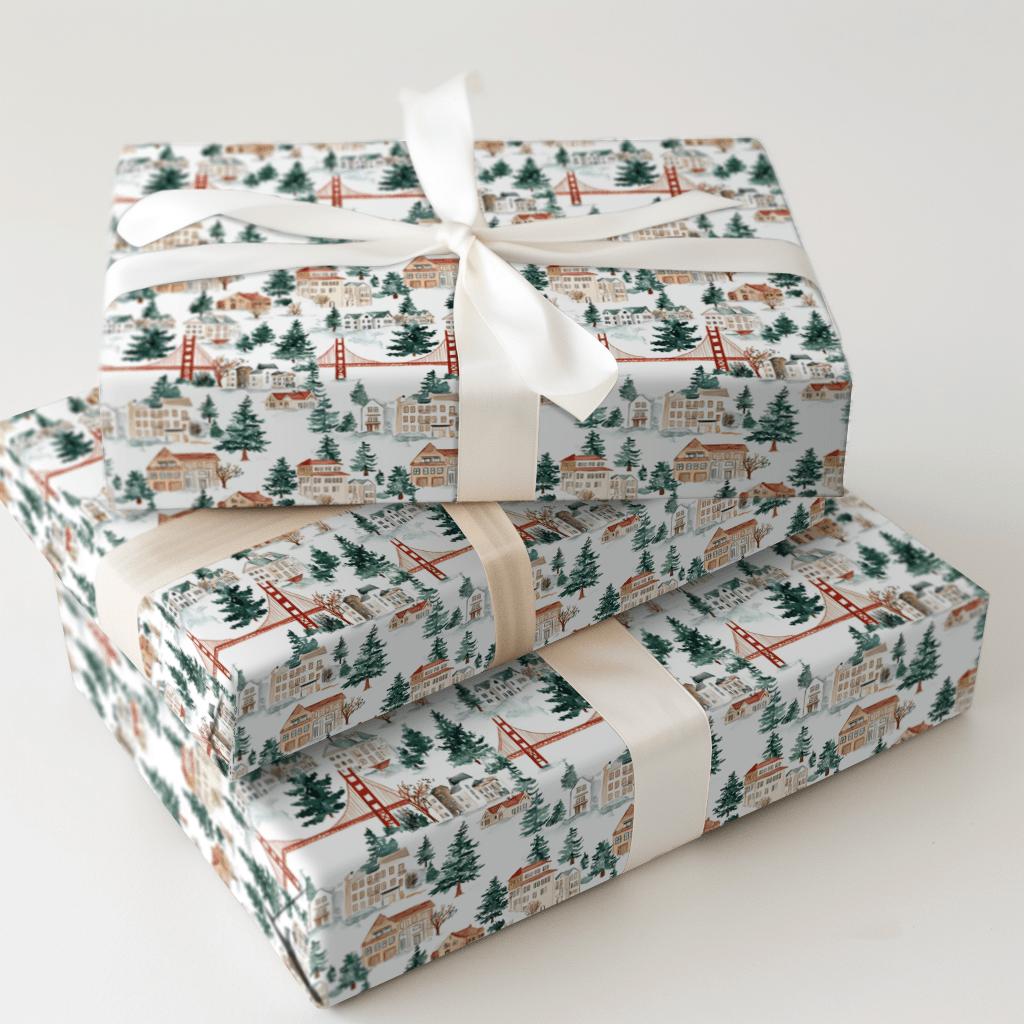 City By the Bay - Wrapping Paper - Aspen & Arlo
