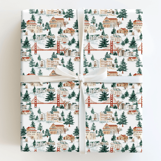 City By the Bay - Wrapping Paper - Aspen & Arlo