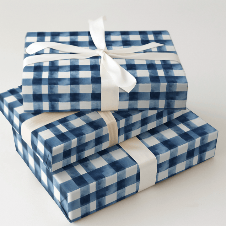 Cobalt Crusher - Wrapping Paper - Aspen & Arlo