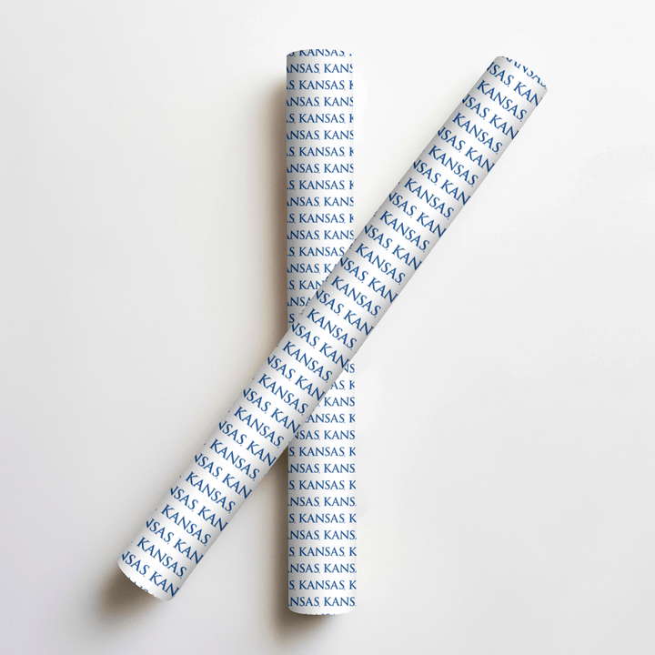 Collegiate Kansas - Wrapping Paper - Aspen & Arlo