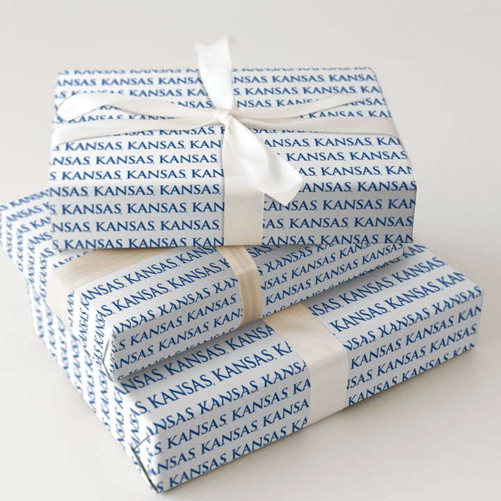 Collegiate Kansas - Wrapping Paper - Aspen & Arlo
