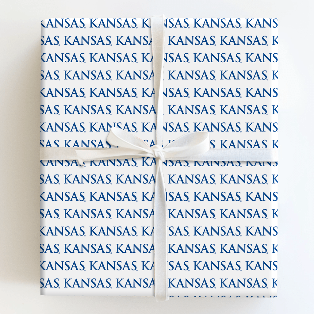 Collegiate Kansas - Wrapping Paper - Aspen & Arlo