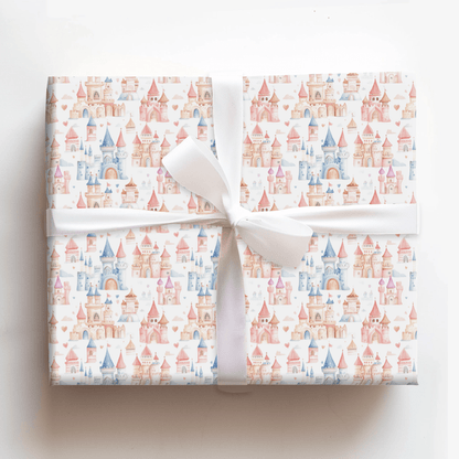Cotton Candy Castle - Wrapping Paper - Aspen & Arlo
