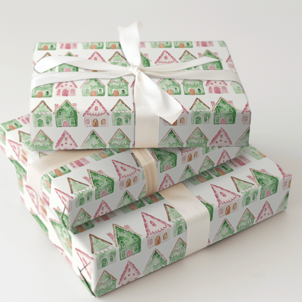 Cotton Candy Christmas - Wrapping Paper - Aspen & Arlo