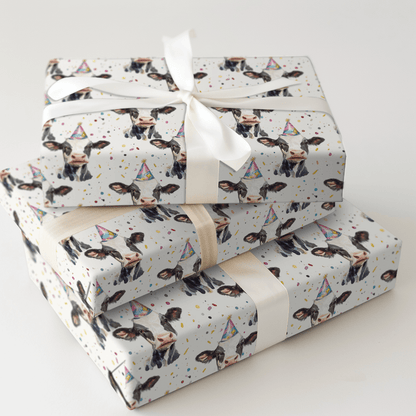 Cowtastic Celebration - Wrapping Paper - Aspen & Arlo