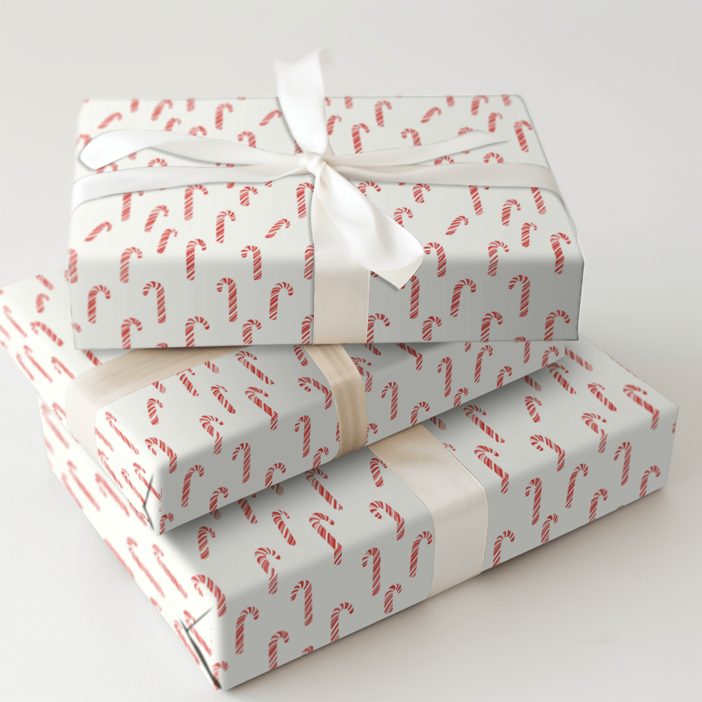Crimson Twist - Wrapping Paper - Aspen & Arlo