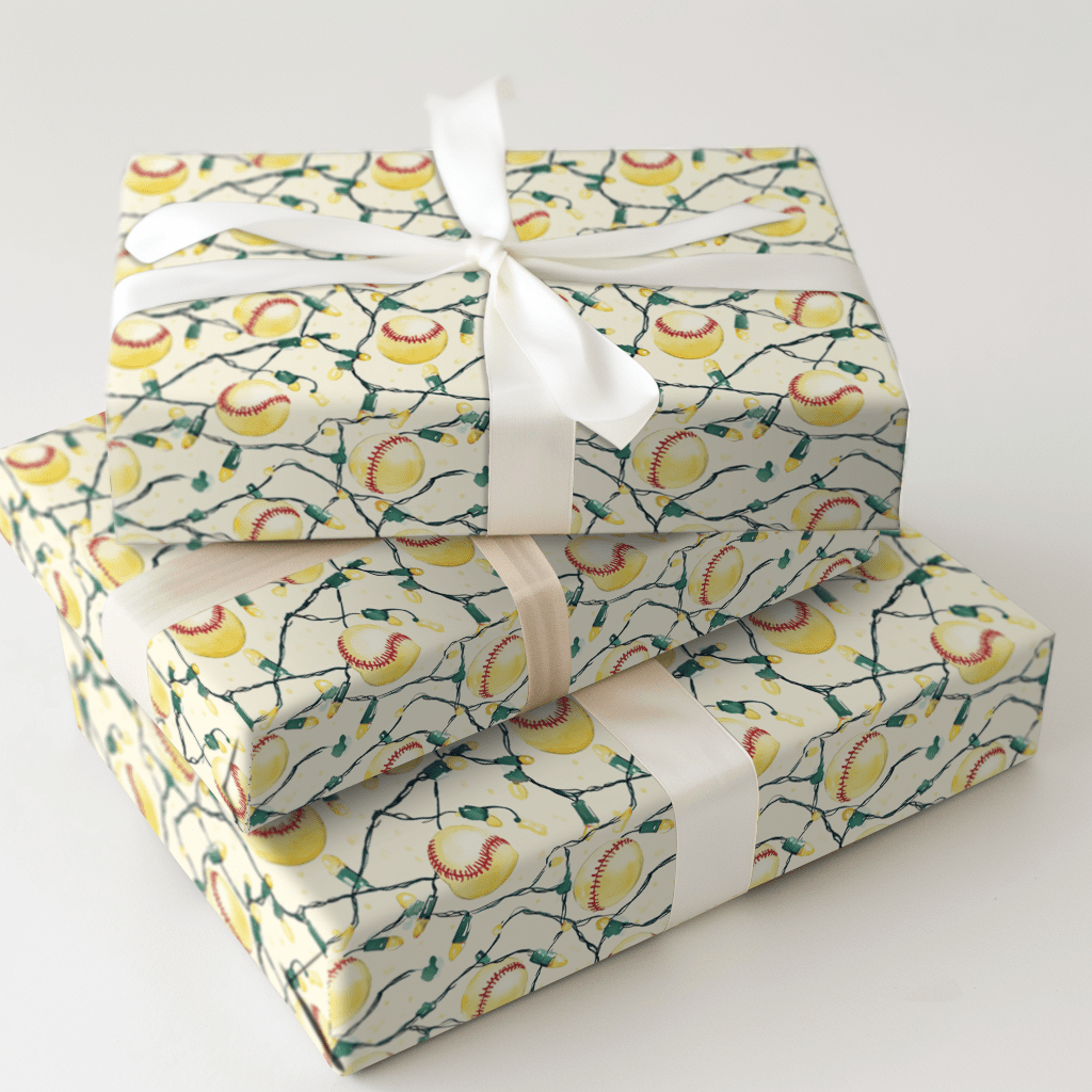 Deck the Diamond - Wrapping Paper - Aspen & Arlo