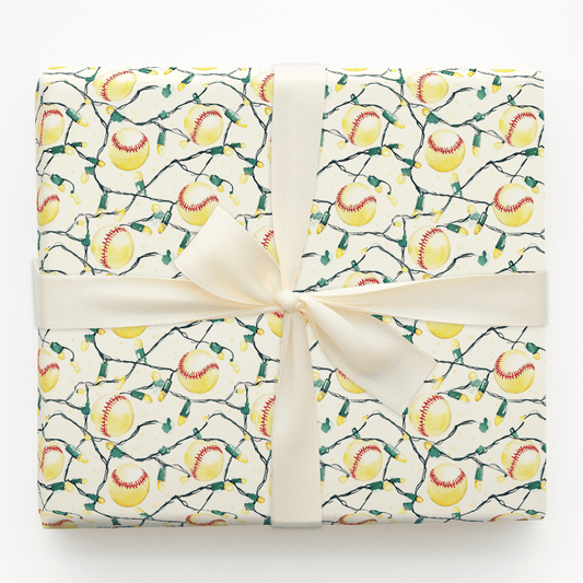 Deck the Diamond - Wrapping Paper - Aspen & Arlo