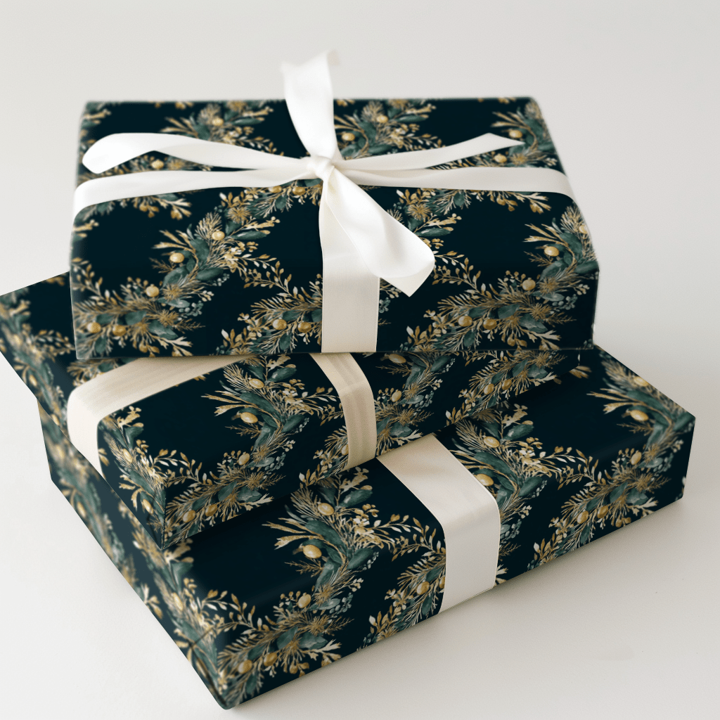 Deck the Walls - Wrapping Paper - Aspen & Arlo