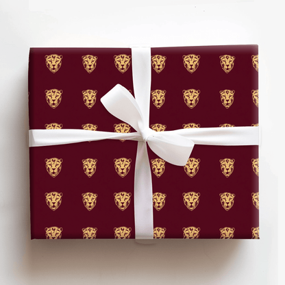 Deep Red - Wrapping Paper - Aspen & Arlo
