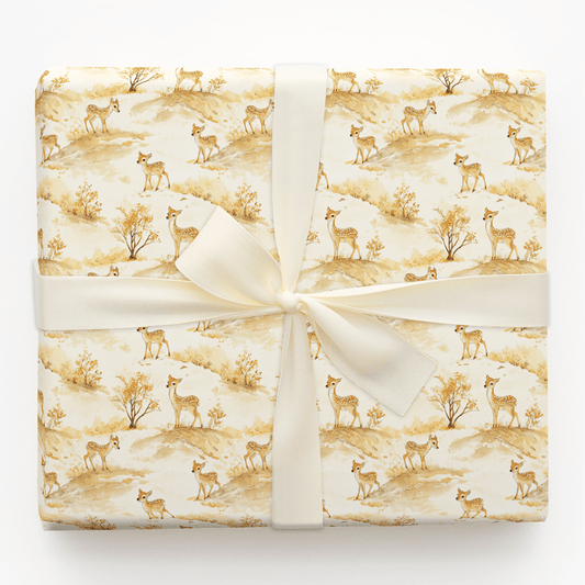 Deerly in the Forest - Wrapping Paper - Aspen & Arlo