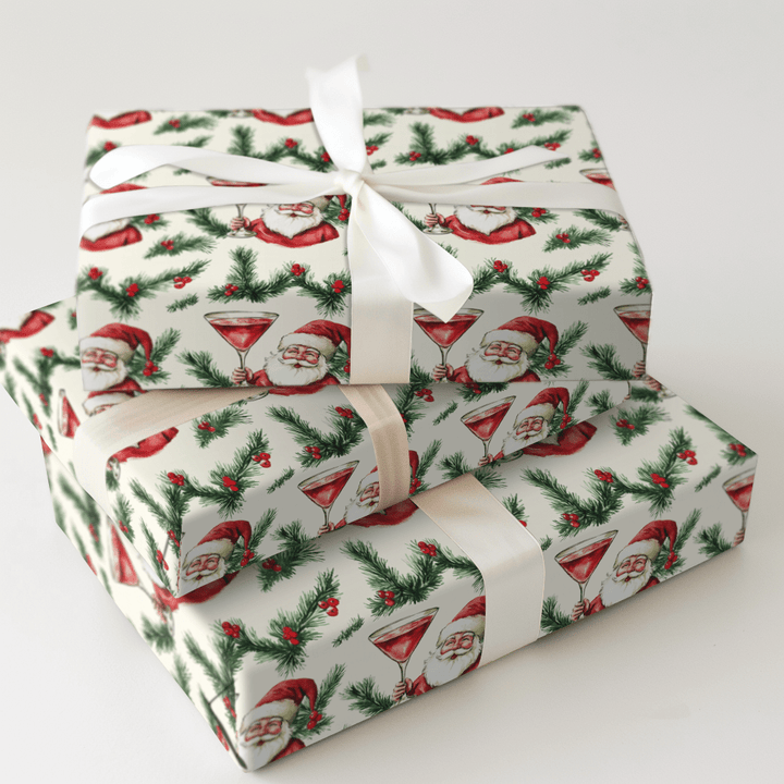 Dirty Santa - Wrapping Paper - Aspen & Arlo