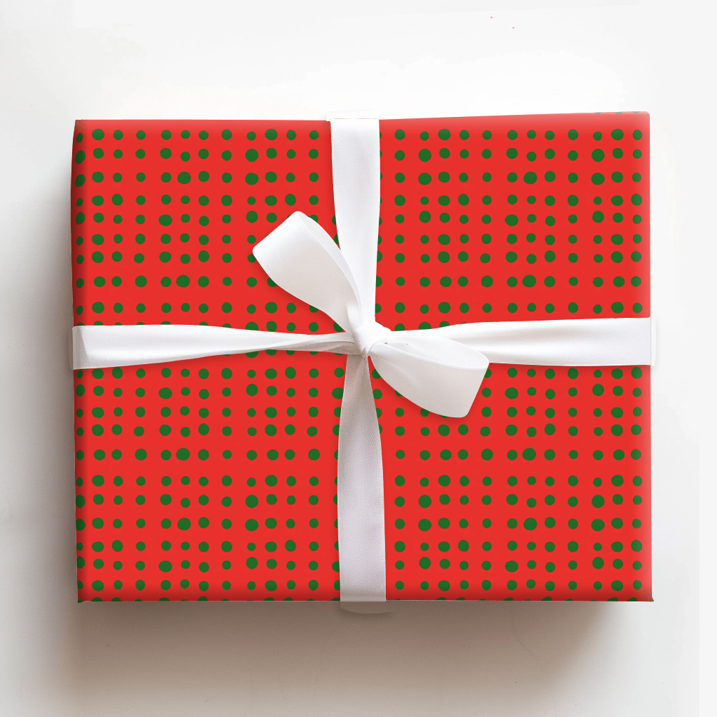Dotted Cheer - Wrapping Paper - Aspen & Arlo