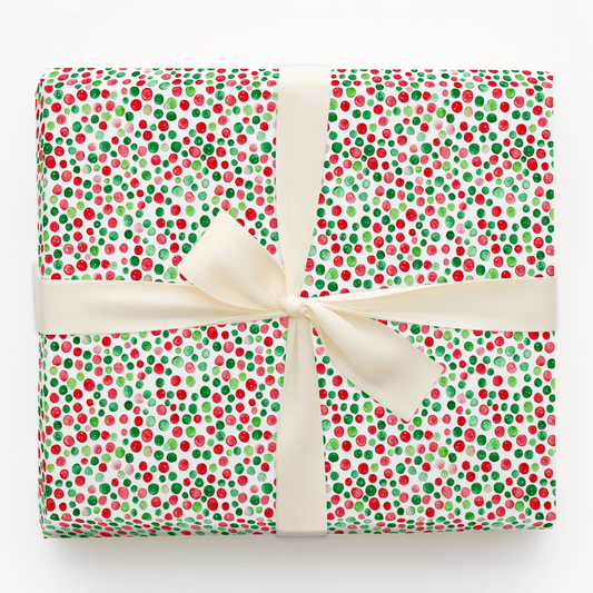 Dotty Christmas - Wrapping Paper - Aspen & Arlo