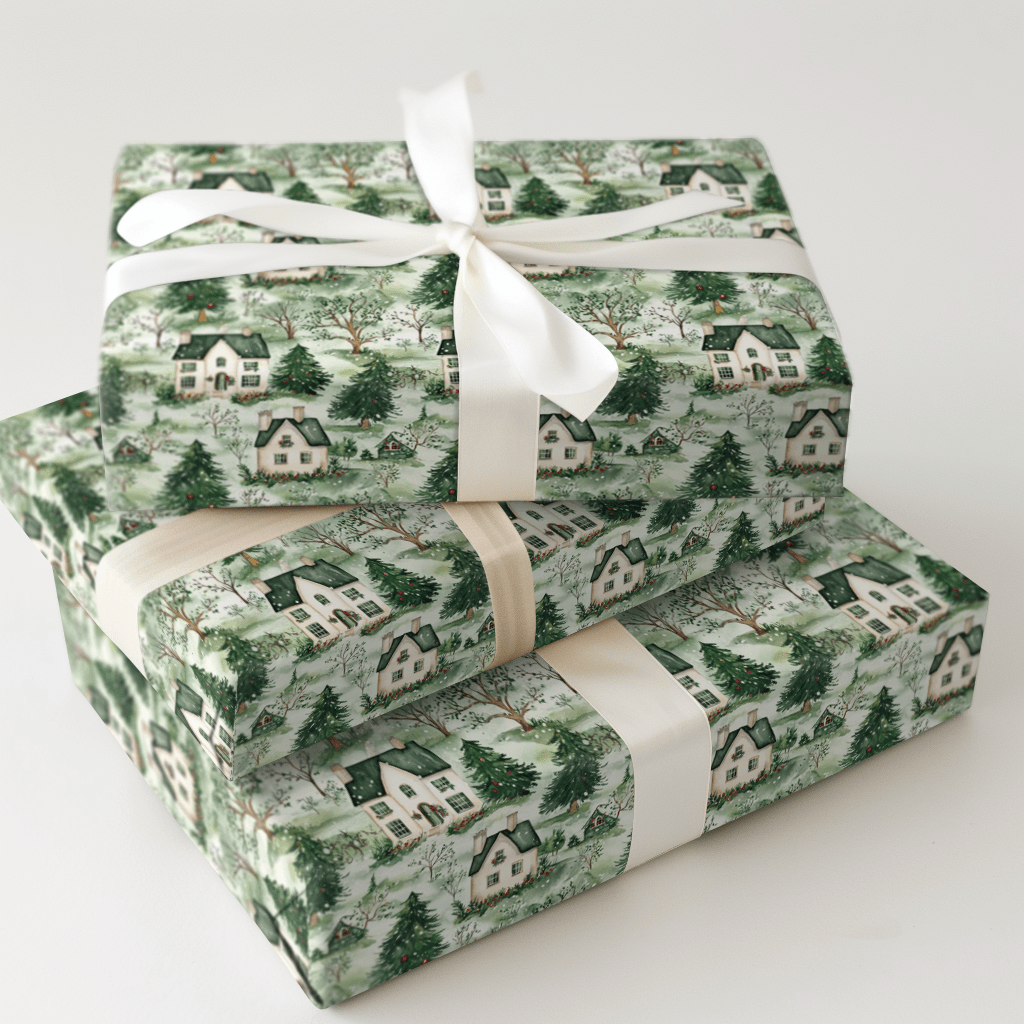 Dublin December - Wrapping Paper - Aspen & Arlo