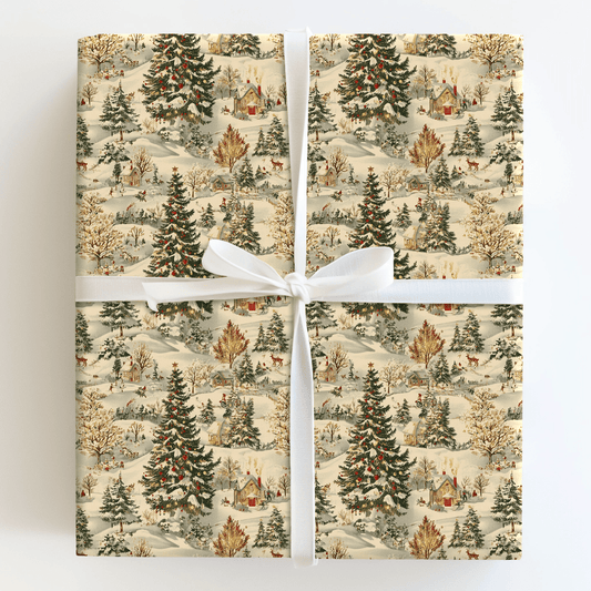 Early Christmas Morning - Wrapping Paper - Aspen & Arlo