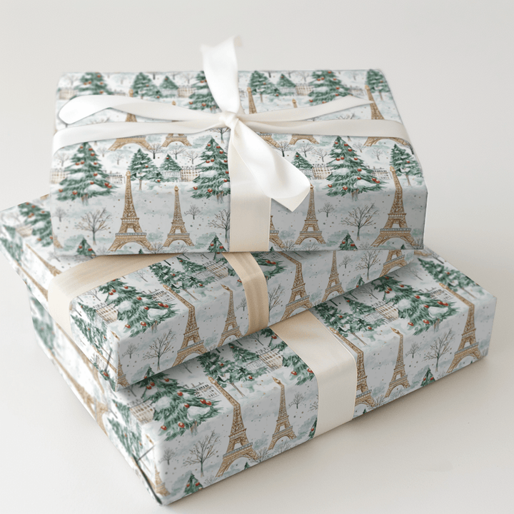 Eiffel Enchante - Wrapping Paper - Aspen & Arlo