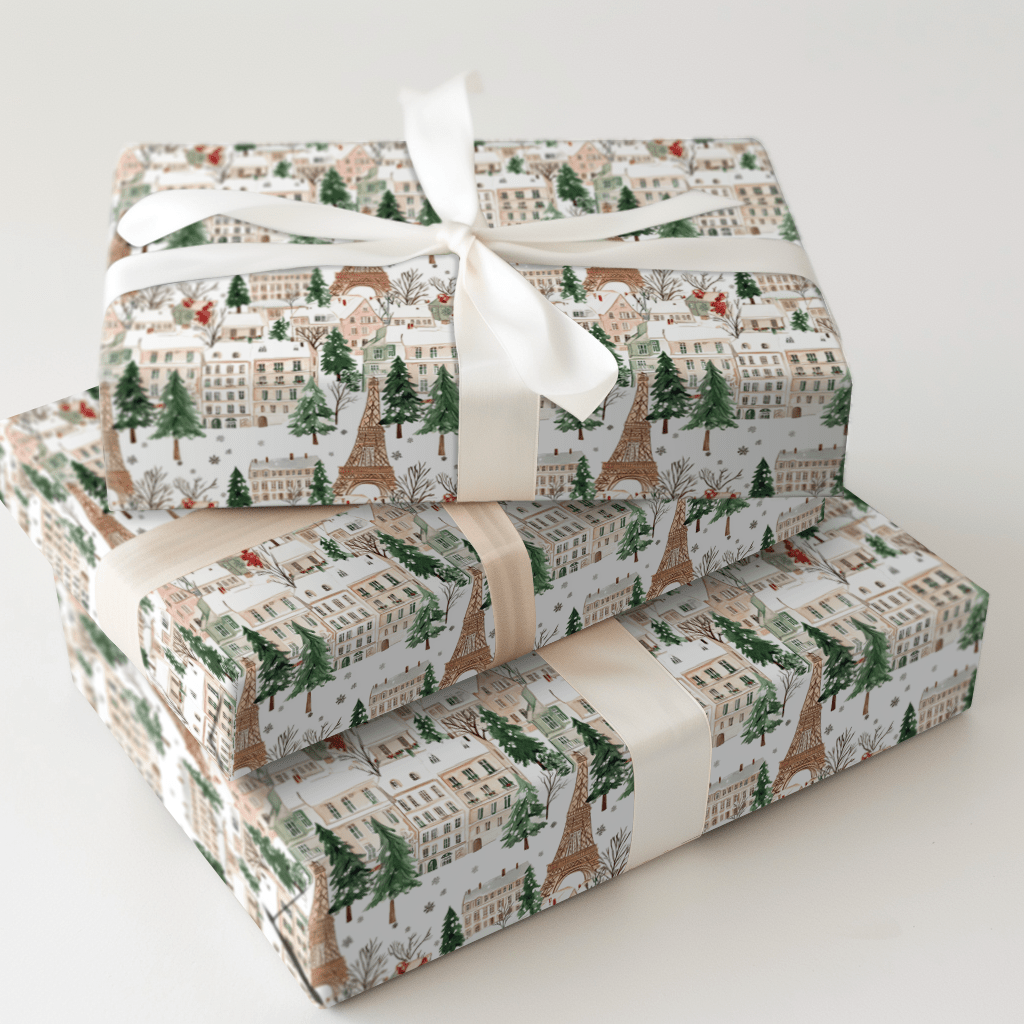 Evening on the Seine - Wrapping Paper - Aspen & Arlo