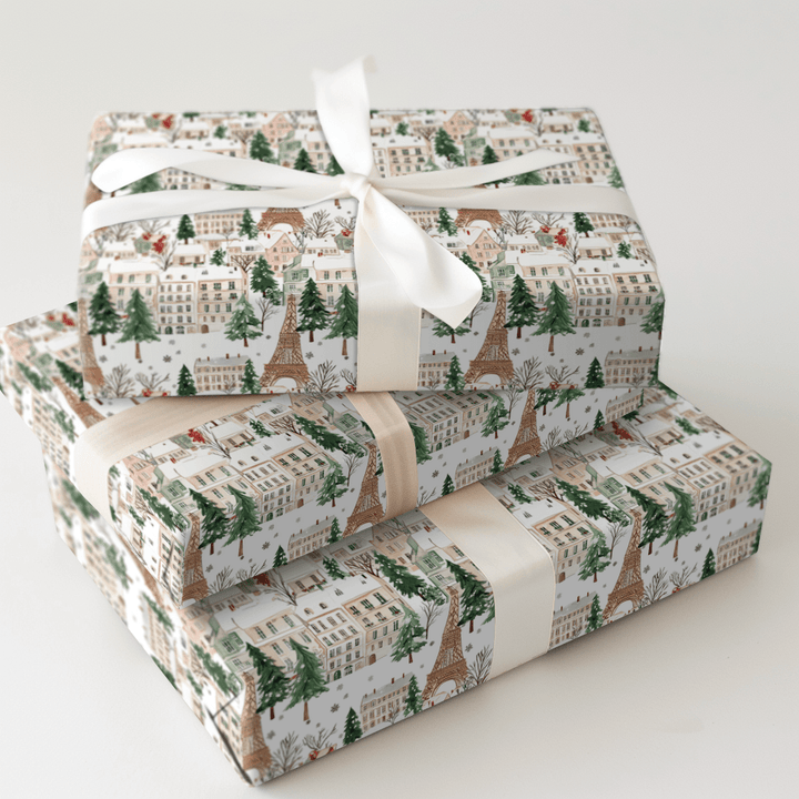 Evening on the Seine - Wrapping Paper - Aspen & Arlo
