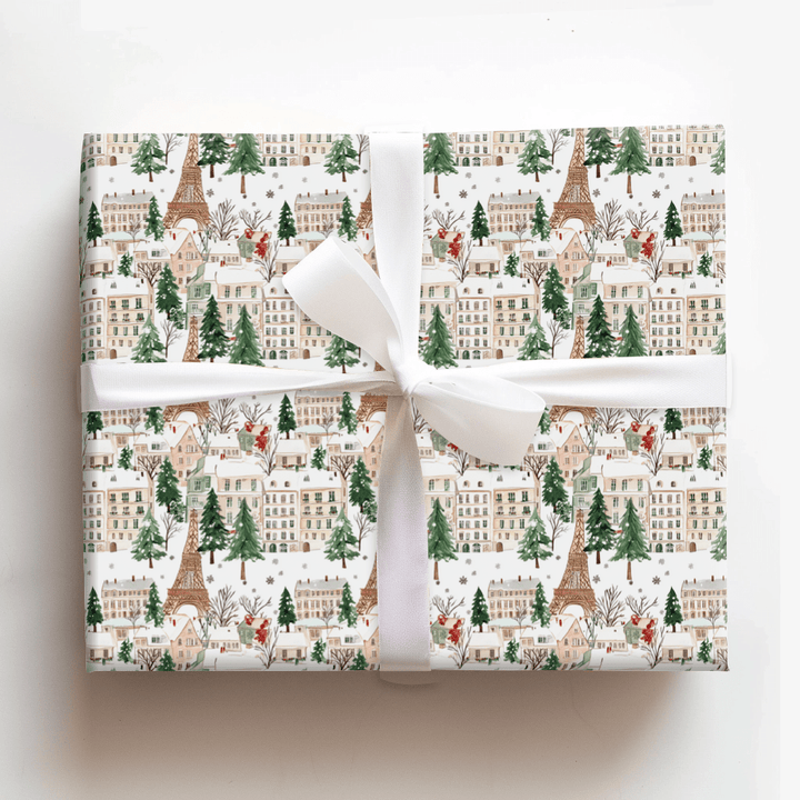 Evening on the Seine - Wrapping Paper - Aspen & Arlo