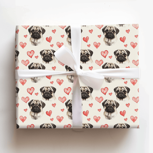 Fawn Valentine - Wrapping Paper - Aspen & Arlo
