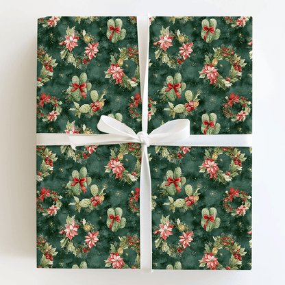 Festive Cacti - Wrapping Paper - Aspen & Arlo